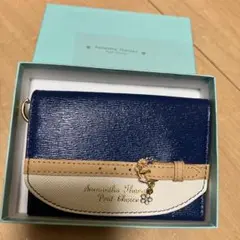 Samantha Thavasa パスケース ネイビー