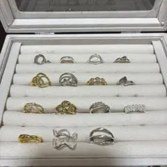 レディースリング 15点　ゴールド シルバー 指輪 まとめ売り アクセサリー⑤