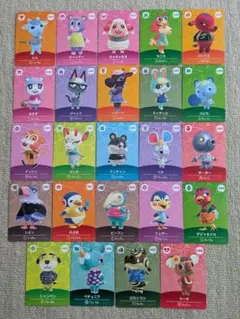 【匿名配送】どうぶつの森 amiiboカード　第5弾24枚セット　アミーボカード