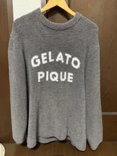 GELATO PIQUE ルームウェア プルオーバー グレー