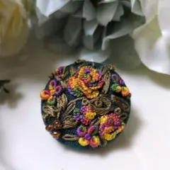 2025年最新】くるみボタン刺繍ブローチの人気アイテム - メルカリ