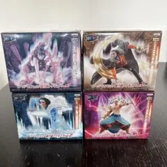 ワンピース　スーパーエフェクト能力者フィギュア　vol2 全4種