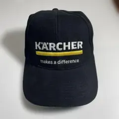 Kärcher キャップ 100%コットン 黒　ドイツ製