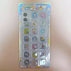 国内正規品 おはじきシール ぷくぷくあわわちゃん kirakoroのサムネイル