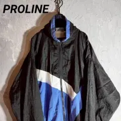 PROLINE 90s 00s ナイロンジャケット　クレイジーパターン　古着