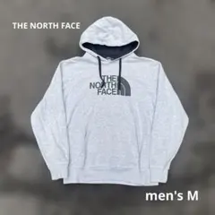 ザノースフェイス　フードパーカー 長袖パーカー グレー メンズ M