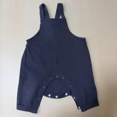 ユニクロ UNIQLO サロペット 70cm グレー 男の子 女の子 ボーイ