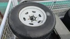 天平庵様取引中　215/80R15 15インチ 4本セット　ランクル70等のサムネイル