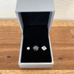 き*よ様 ピアス クリスタル ダイヤ型