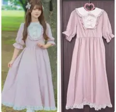 眞白ありす　ワンピース　ピンク　ウサ耳　ロリータ　量産型　地雷系　しまむら　新品