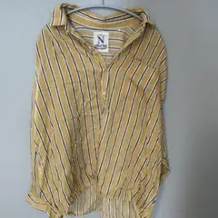 メンズ　長袖シャツ　ドルマン　Mサイズ