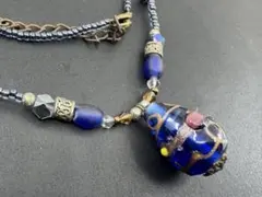 M8114 色石　ネックレス　ヴィンテージ アクセサリー