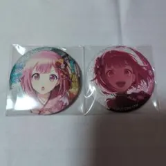 プロジェクトセカイ グリッター缶バッジ 鳳えむ2点