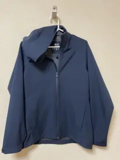 UNIQLO ユニクロ ブロックテックパーカ マウンテンパーカー ネイビー S