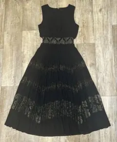 ROSB BUD ローズバッド　オケージョン　ワンピース　ゴールド刺繍