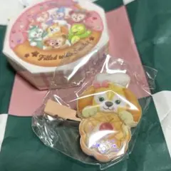 ダッフィー＆フレンズ　クッキーアン　ヘアクリップ
