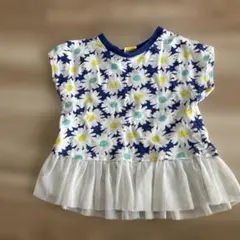 moujonjon 花柄トップス 100