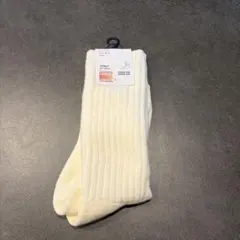 ヒートテックソックス　リブパイル　一個セット　ミニルーズソックス　ユニクロ