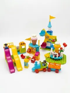 LEGO デュプロ おおきな遊園地セット 폐반