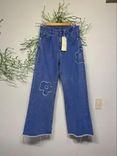 な　マルニ　フレアデニム AZUL BY MOUSSY | AZUL DENIM ハイウエストボタンフレアデニム (フレア