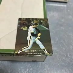 カルビープロ野球カード／田尾安志／1978年／中日／昭和レトロ／希少