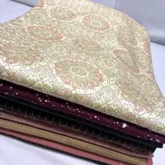 ま-985 着物 斬新な柄 ポリエステル 洗える着物 묶음 판매 8枚