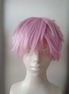 コスプレ　ウィッグ　ピンク　エアリー