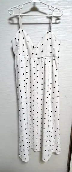 新品未使用　しまむら　グレイル　ドット柄　ワンピース　ロングワンピース