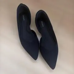 2052】✨美品✨VIVAIA フラットシューズ レッド ポインテッドトゥ