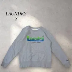 laundry グレー スウェット S　トレーナー　裏起毛のサムネイル