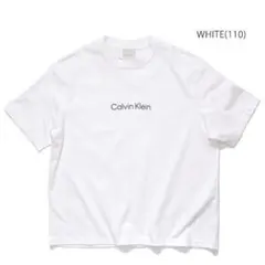 【人気デザイン】Calvin Klein ロゴTシャツ ホワイト Mサイズ