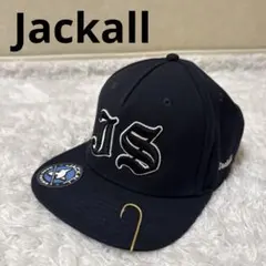 希少　JACKALL ジャッカル JS キャップ 帽子 ネイビー