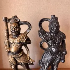 金剛力士像　阿形　吽形　美術品　置物