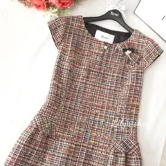 ルネ♡ツイードワンピース