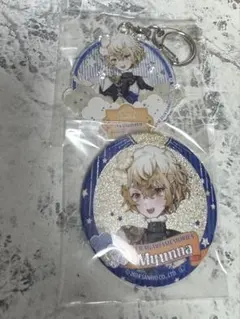 ミュンナ(フラメモ)の缶バッチ、アクリルキーホルダー