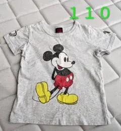BABYDOLL ミッキー Tシャツ グレー 110cm