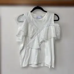 ナルシス レースホワイトTシャツのサムネイル