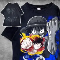 CCNN アニメTシャツ ワンピース ルフィ 麦わら ジャンプ漫画ビンテージ古着