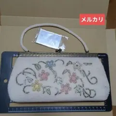 ビーズ刺繍　ハンドバッグ　クラッチバッグ　ヴィンテージ　和装