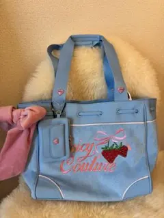Juicy Couture トートバッグ ライトブルーのサムネイル