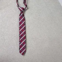 COMME CA ISM ワインレッド ネクタイ Lサイズ