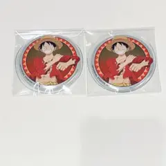 USJ ワンピース 缶バッジ ルフィ