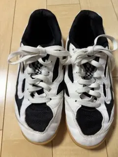 卓球用スポーツシューズ ホワイト/ブラック