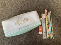 動物デザイン ペンケースと鉛筆セット　ペンケース　筆箱　鉛筆　定規　消しゴム