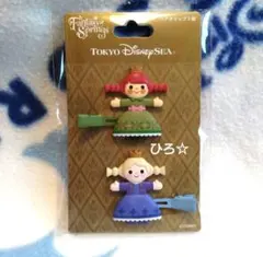 ヘアクリップ　アナ雪　アナ　エルサ　ディズニーリゾート　ディズニーシー