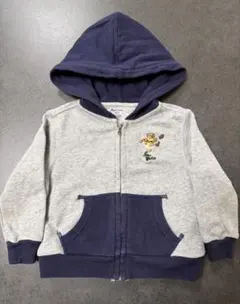 ラルフローレン ポロベア キッカー パーカー トレーナー グレー 80cm