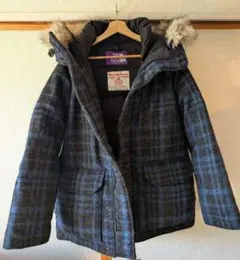 ノースフェイスパープルレーベル ハリスツイード光電子ダウン 定価14万円