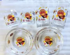 アンパンマン　グラス　コップ　デザートボウル　セット