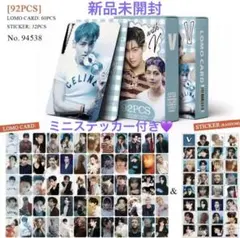 BTS テテ テヒョン V ロモカード　ミニステッカー付き