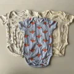 【UNIQLO】ボディースーツ70cm 3枚セット